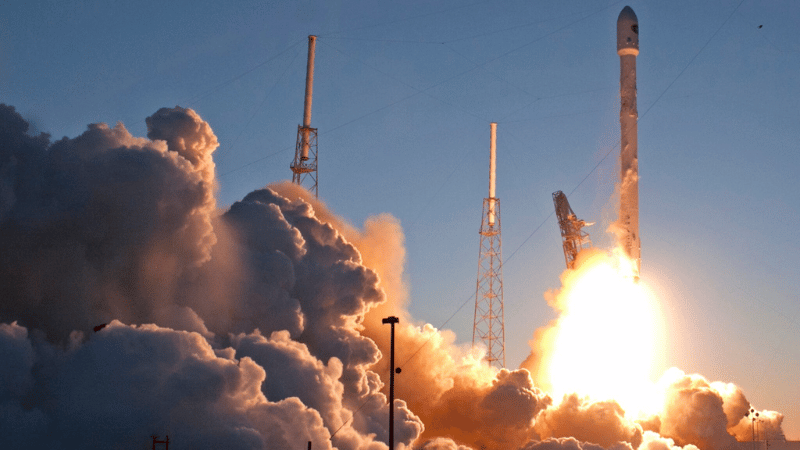 Cohete Falcon 9 de SpaceX es avistado en la República Dominicana