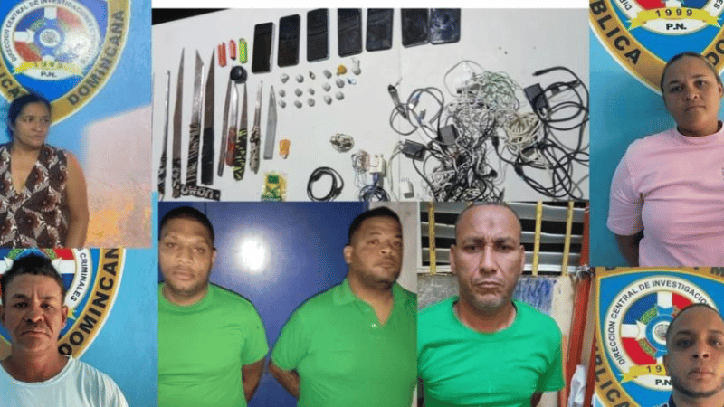 Policía desmantela red de estafa y extorsión operada desde la cárcel