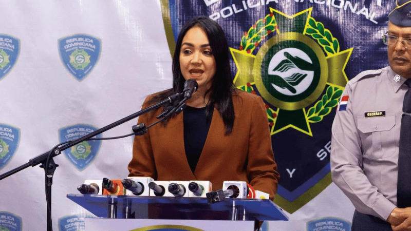 Faride Raful asegura que la Policía Nacional fortalece su capacidad de respuesta ante la violencia