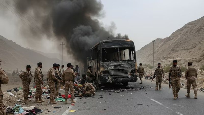 Trágico Atentado en Pakistán 13 Soldados Muertos en Explosión de Coche Bomba