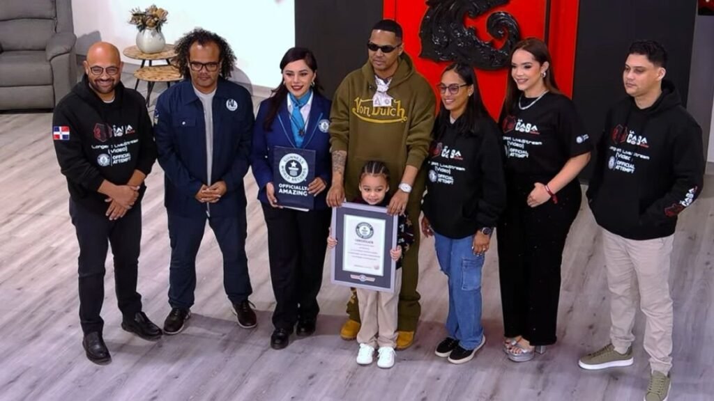 Alofoke Media Group obtiene Récord Guinness por transmisión en vivo más larga con La Casa de Alofoke 2