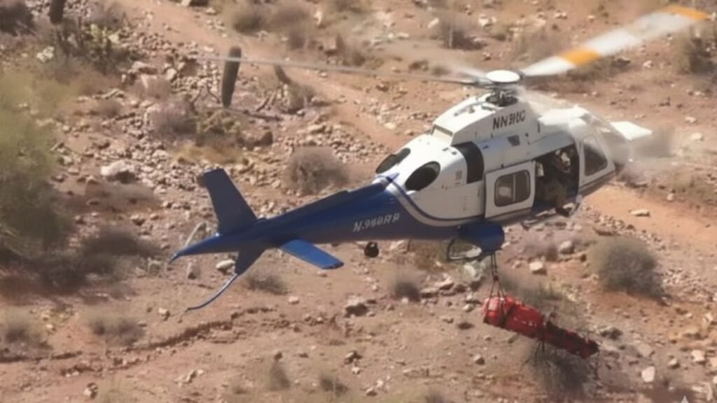 Video: Rescate en helicóptero fuera de control termina en millonaria indemnización