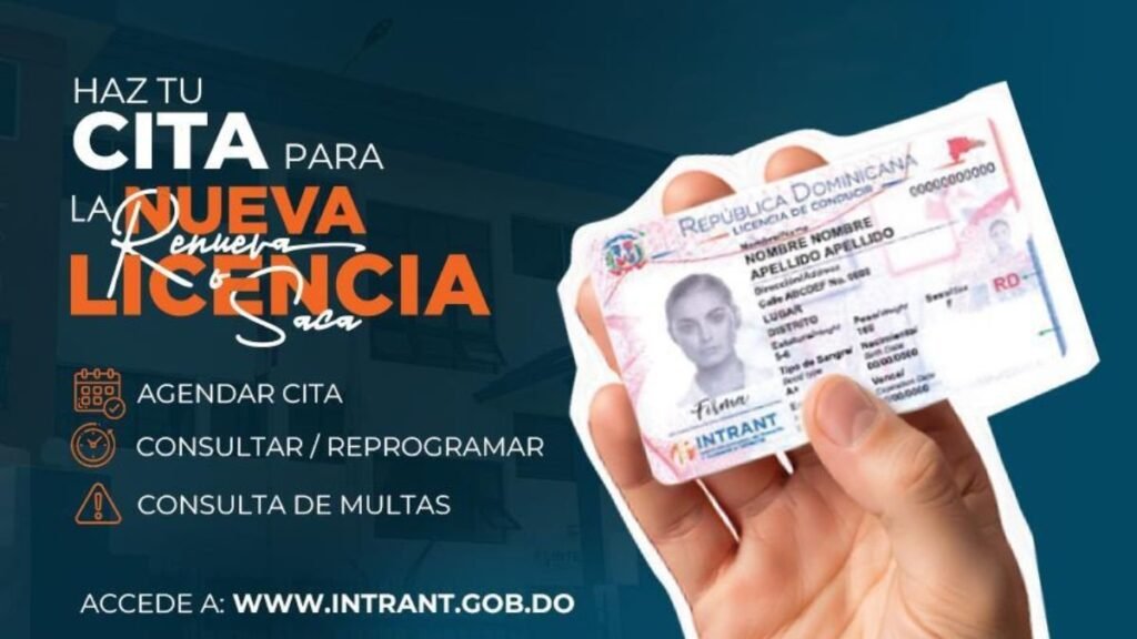 Intrant habilita plataforma de citas en línea para gestionar la nueva licencia de conducir