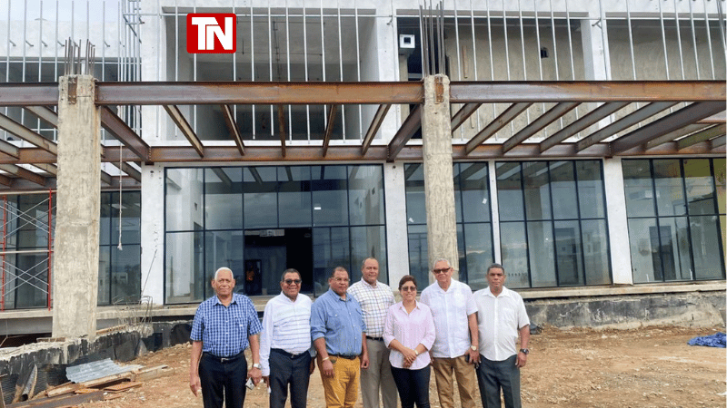Autoridades supervisan avance de la construcción del nuevo hospital de Dajabón, que estará listo en 2025