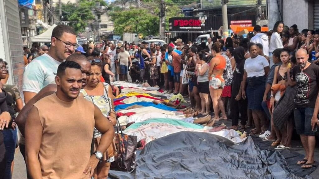 Operativo policial en Río de Janeiro deja más de 100 muertos y genera conmoción nacional