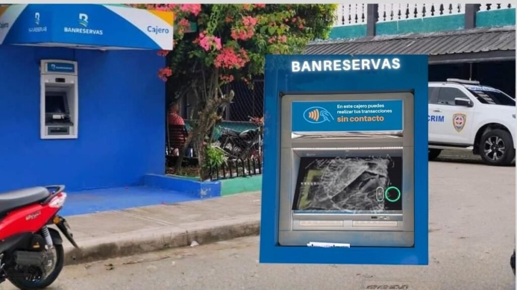 Desconocidos destruyen cajero automático en La Ciénaga, Barahona y activan alarma comunitaria