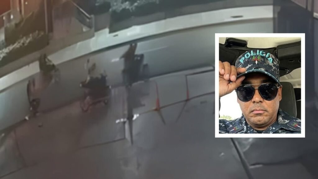 Video Matan a mayor de la Policía en Villa Juana en violento hecho que estremece la capital
